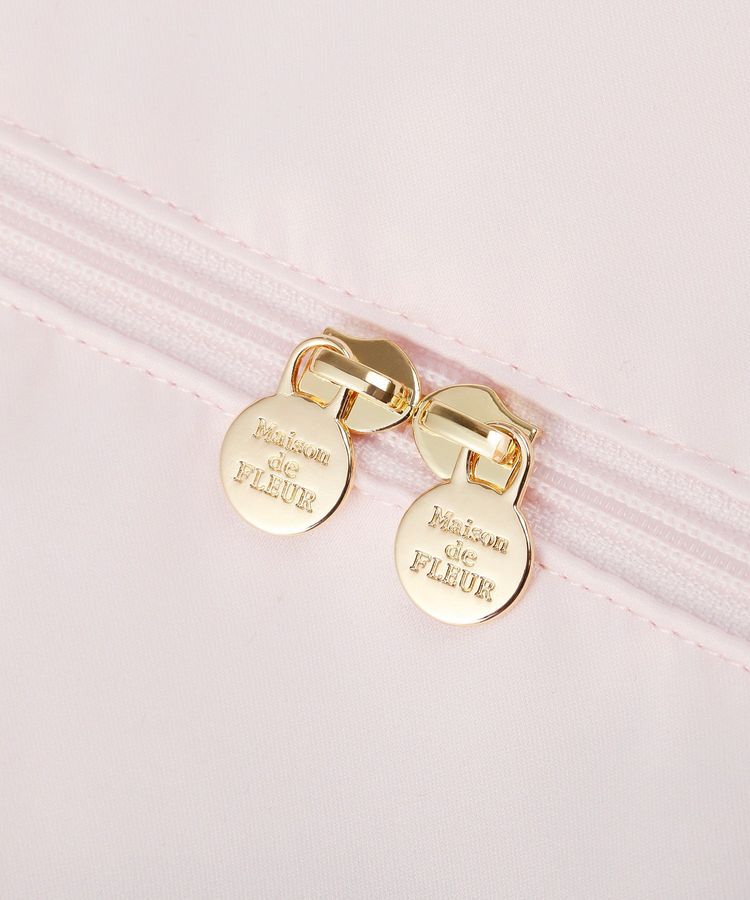 Maison de FLEUR「サテンキャリーオンバッグ」|トートバッグ|