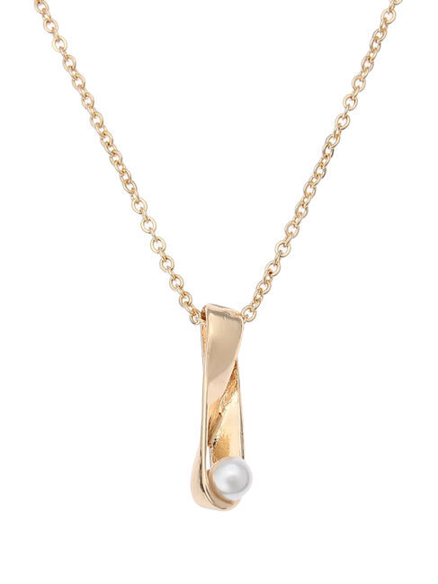  「ツイストパールネックレス」|ネックレス|