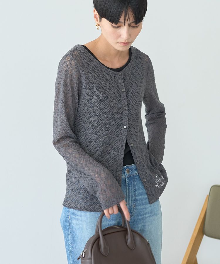 AMERICAN HOLIC「レースカーディガン」|カーディガン|
