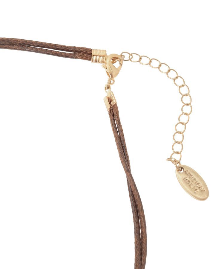 AMERICAN HOLIC「メタルサザレ コードネックレス」|ネックレス|