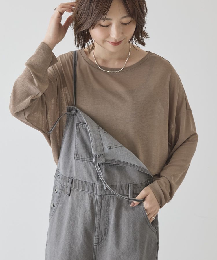 AMERICAN HOLIC「シアーカラープルオーバー」|Tシャツ・カットソー|