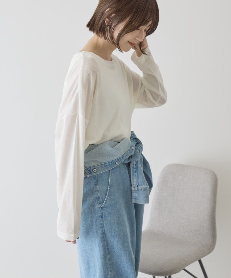 AMERICAN HOLIC「シアーカラープルオーバー」|Tシャツ・カットソー|