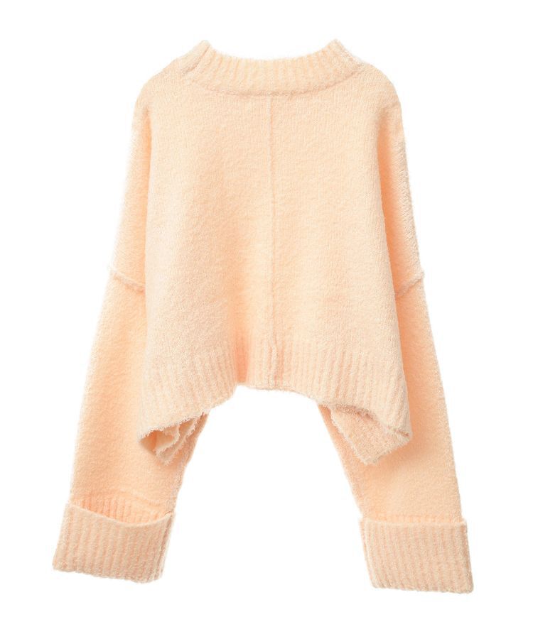 Green Parks「・Petit Fleur ブークレワイドニット」|ニット・セーター|