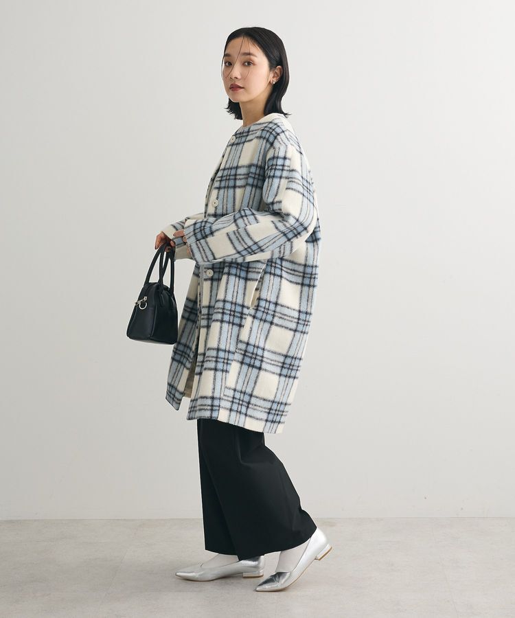 Green Parks「シャギーノーカラーコート」|その他|