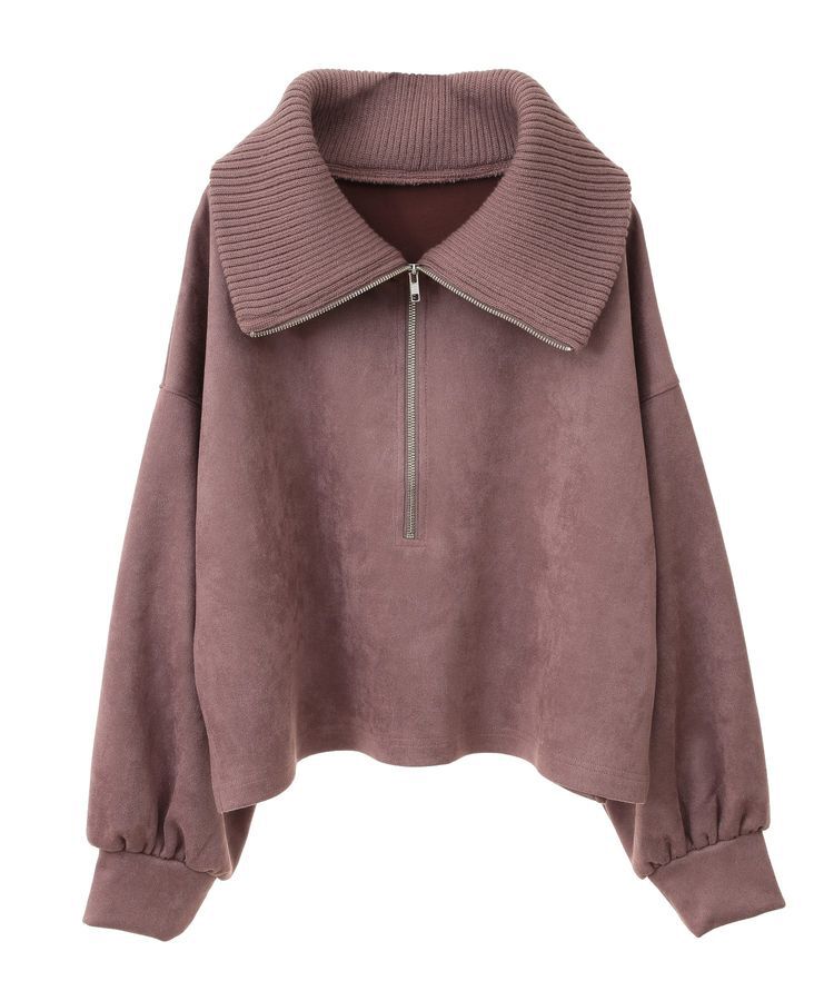 Green Parks「・ELENCARE DUE スエードポンチハーフZIP」|Tシャツ・カットソー|