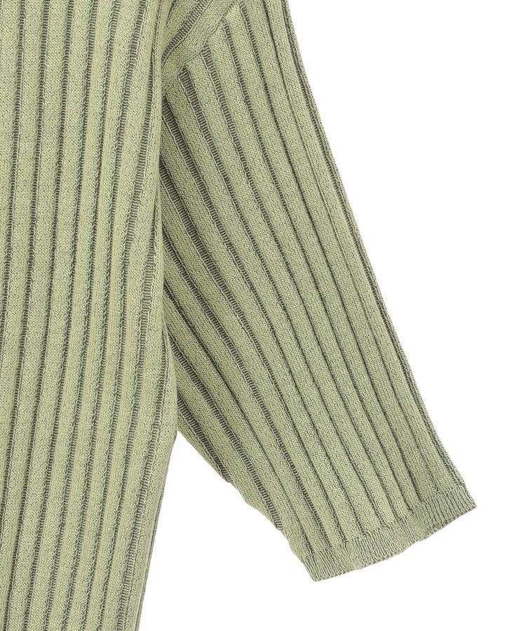 Green Parks「配色リブニットプルオーバー」|ニット・セーター|