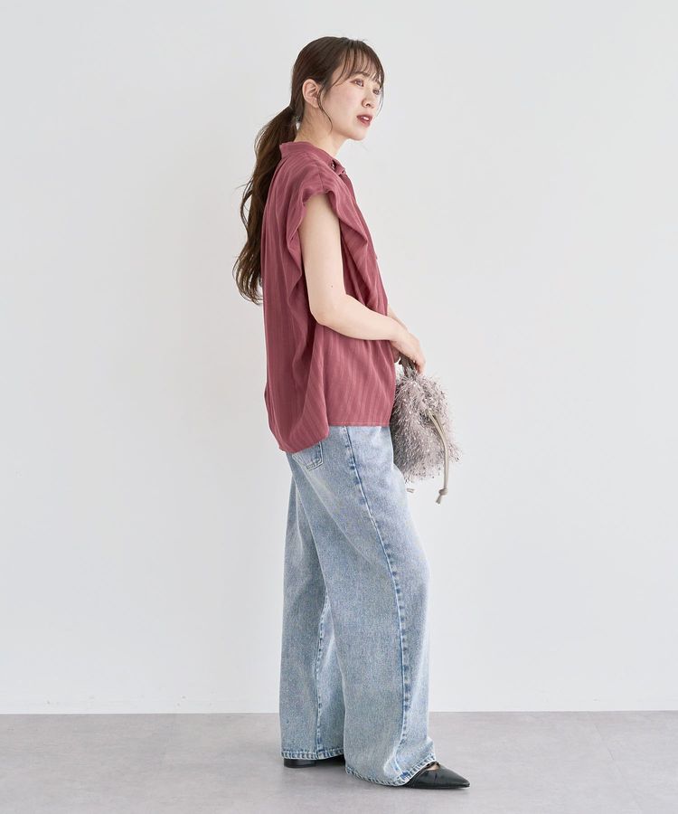 Green Parks「・ELENCARE DUE ボウタイフレンチブラウス」|シャツ・ブラウス|