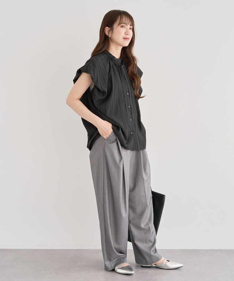 Green Parks「・ELENCARE DUE ボウタイフレンチブラウス」|シャツ・ブラウス|