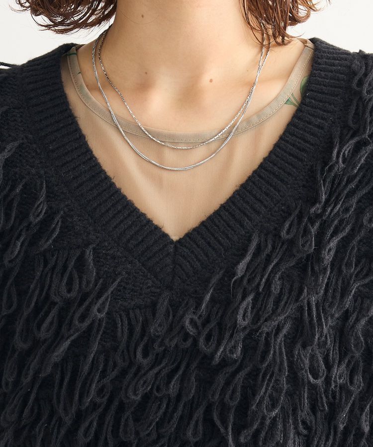 Green Parks「ループニットベスト」|ベスト・ジレ|