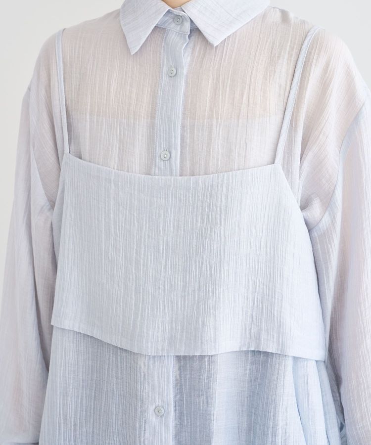 armonia「SET2点シアーシャツ+ビスチェ」|シャツ・ブラウス|