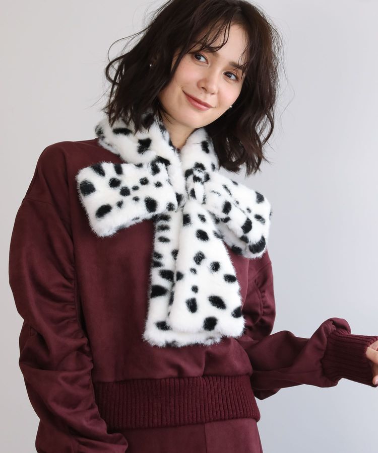 Green Parks「■別注 Casselini リボンティペット」|マフラー|