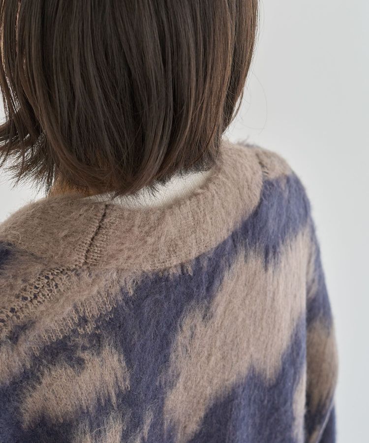 Green Parks「アニマル柄カーディガン」|カーディガン|