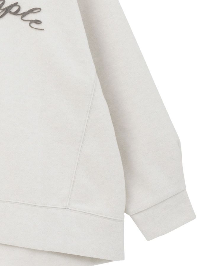 YECCA VECCA「起毛ロゴプルオーバー」|スウェット・ジャージ|