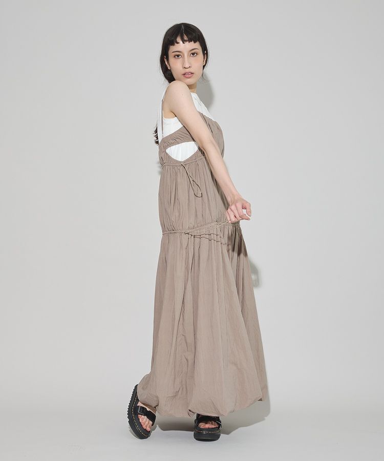 GARAGE OF GOOD CLOTHING「シャーリングサイドオープンワンピース」|ワンピース|