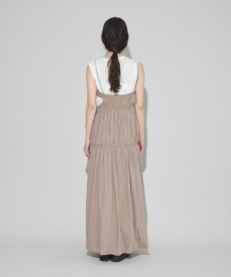 GARAGE OF GOOD CLOTHING「シャーリングサイドオープンワンピース」|ワンピース|