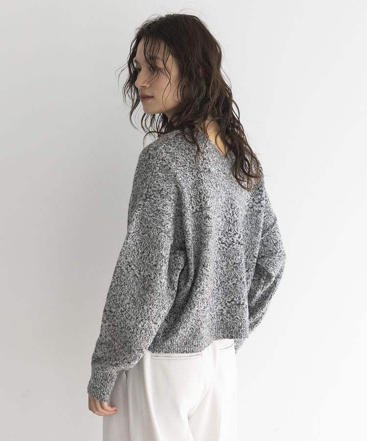 GARAGE OF GOOD CLOTHING「ミックスヤーンショートニットプルオーバー」|ニット・セーター|