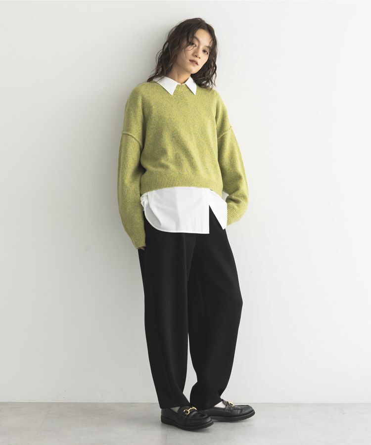 GARAGE OF GOOD CLOTHING「ミックスヤーンショートニットプルオーバー」|ニット・セーター|