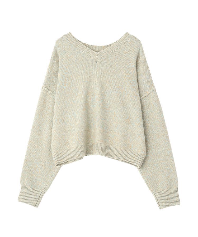 GARAGE OF GOOD CLOTHING「ミックスヤーンショートニットプルオーバー」|ニット・セーター|