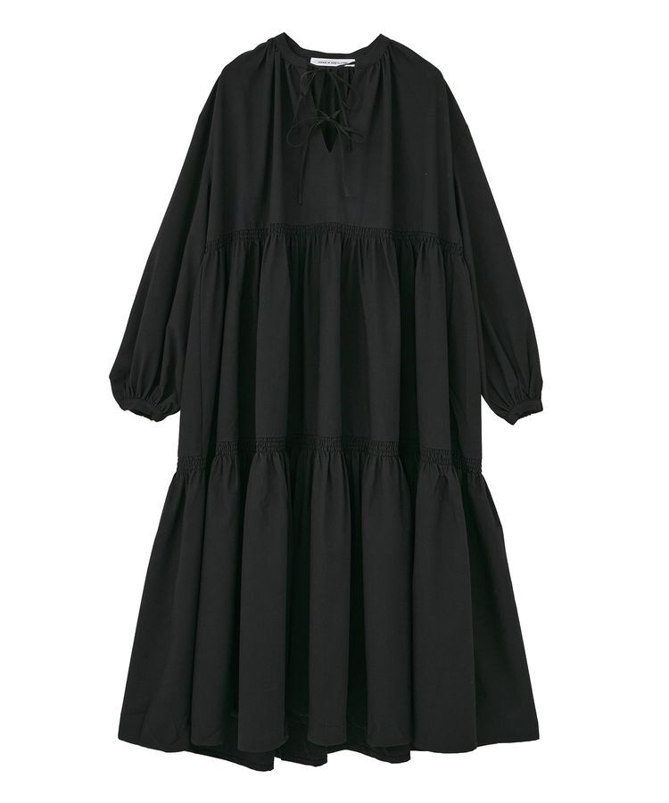 GARAGE OF GOOD CLOTHING「ギャザーティアードワンピース」|ワンピース|