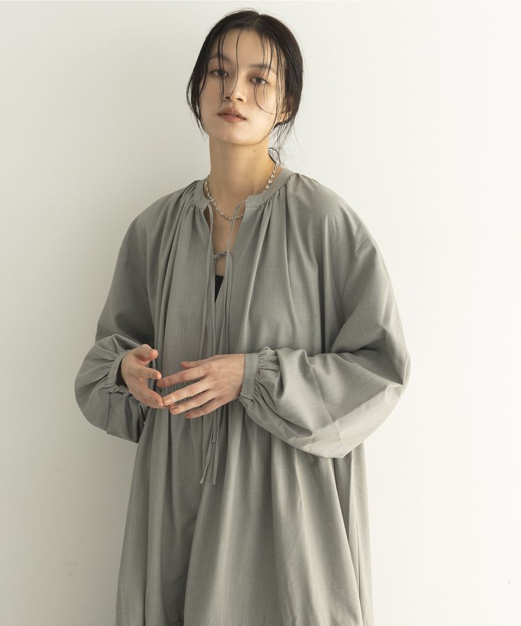 GARAGE OF GOOD CLOTHING「ギャザーティアードワンピース」|ワンピース|