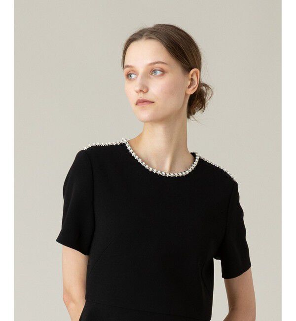 LOULOU WILLOUGHBY「【LOULOU WILLOUGHBY】ビジューミニワンピース」|ワンピース|