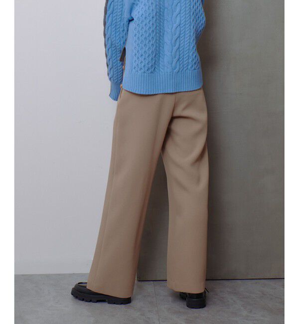 allureville「ダブルクロスマリンパンツ」|チノ|