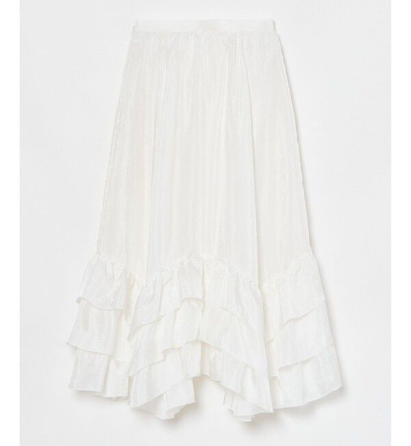 allureville「イレギュラーヘムフリルティアードスカート」|スカート|