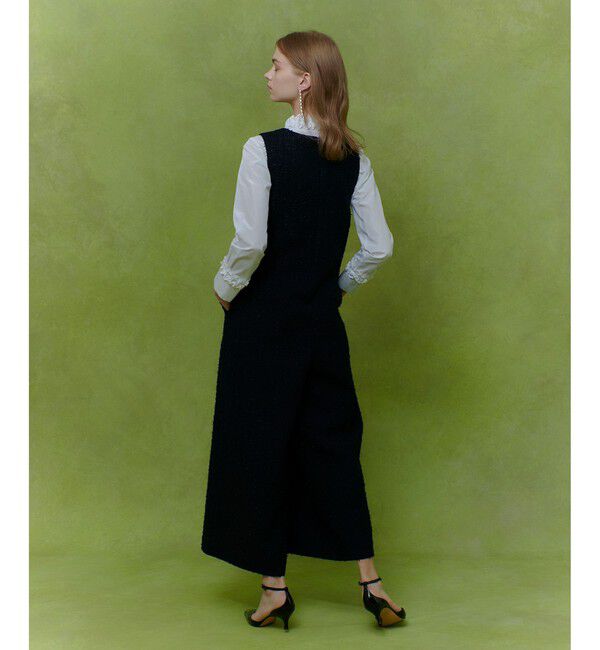 LOULOU WILLOUGHBY「【LOULOU WILLOUGHBY】ファンシーツイードオールインワン」|オールインワン|