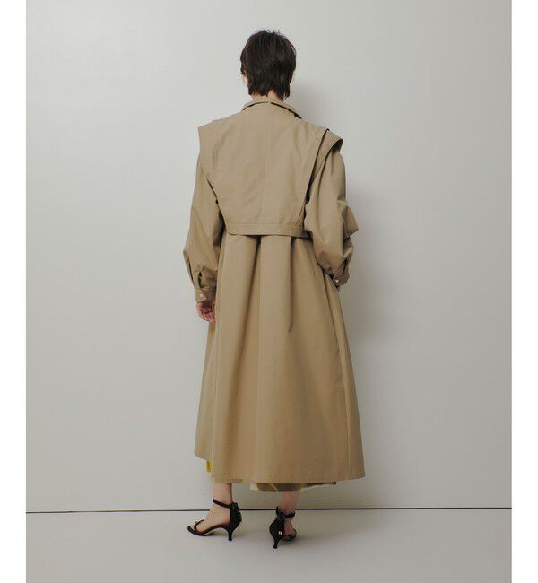 allureville「4WAYスタンドロングコート」|ダッフルコート|