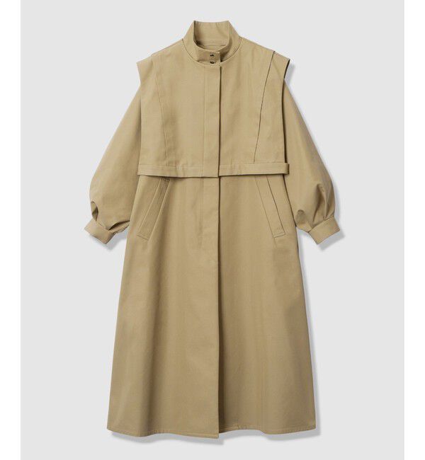 allureville「4WAYスタンドロングコート」|ダッフルコート|