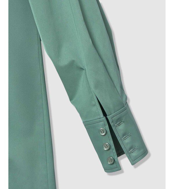 LOULOU WILLOUGHBY「【LOULOU WILLOUGHBY】メモリーツイルティアードシャツワンピース」|ワンピース|