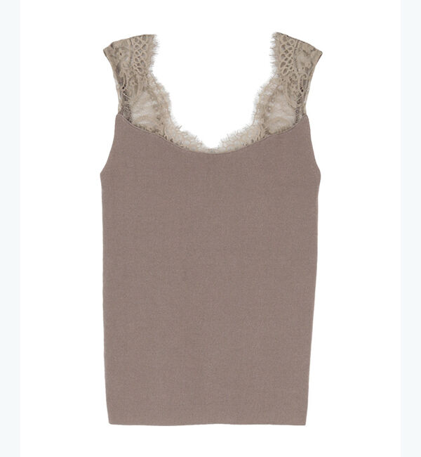 ur's「肩レースタンクトップ」|タンクトップ|