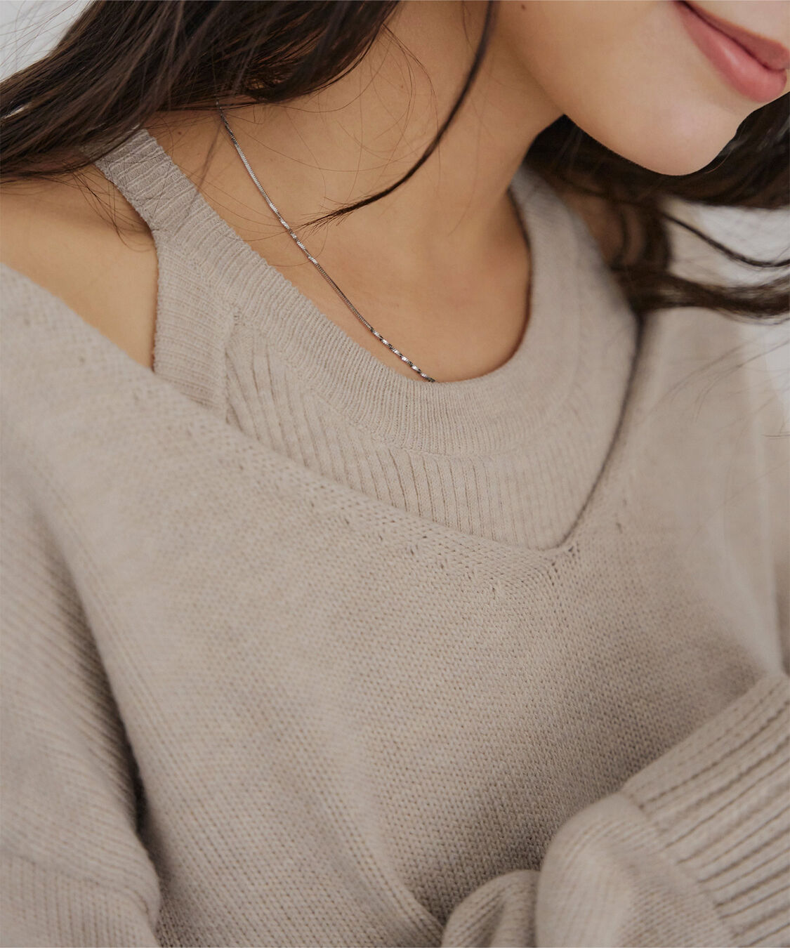 titivate「レイヤードニット」|ニット・セーター|