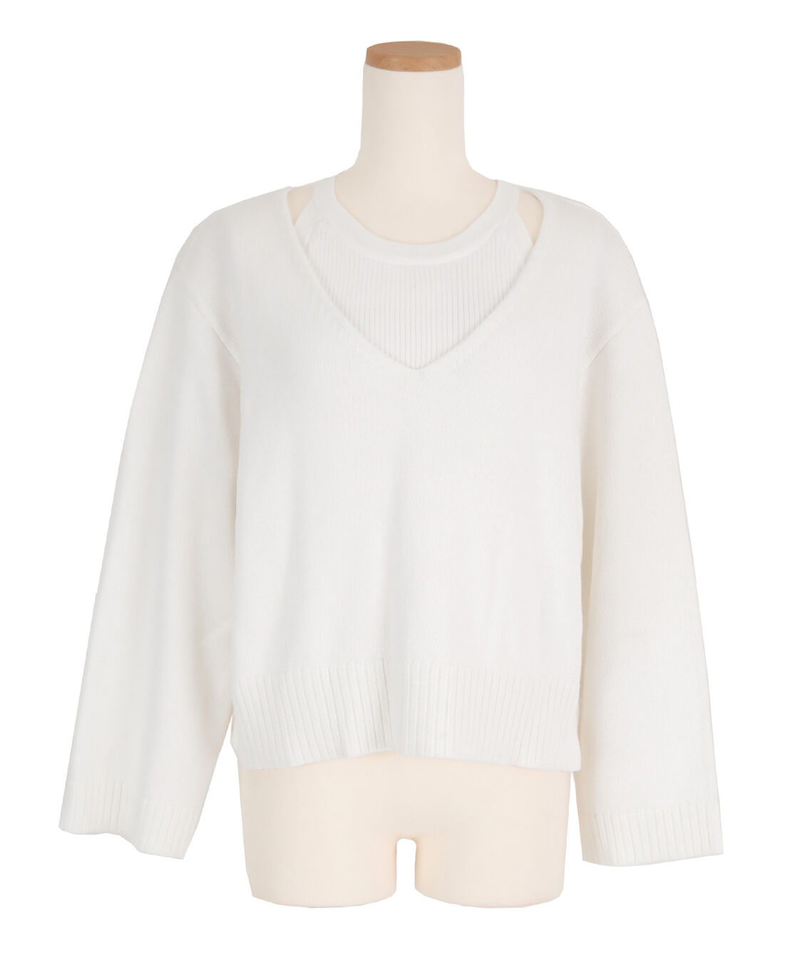 titivate「レイヤードニット」|ニット・セーター|