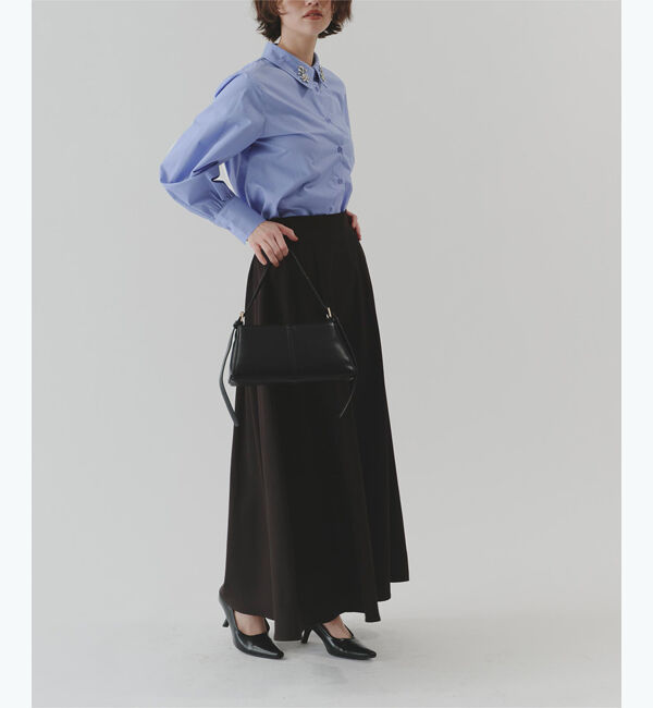 titivate「襟付ビジューシャツ」|シャツ・ブラウス|