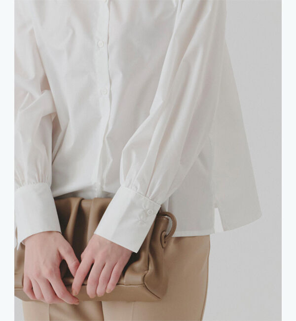 titivate「襟付ビジューシャツ」|シャツ・ブラウス|