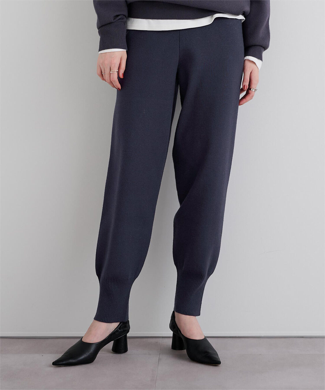 ur's「ニットジョガーパンツ」|スラックス|