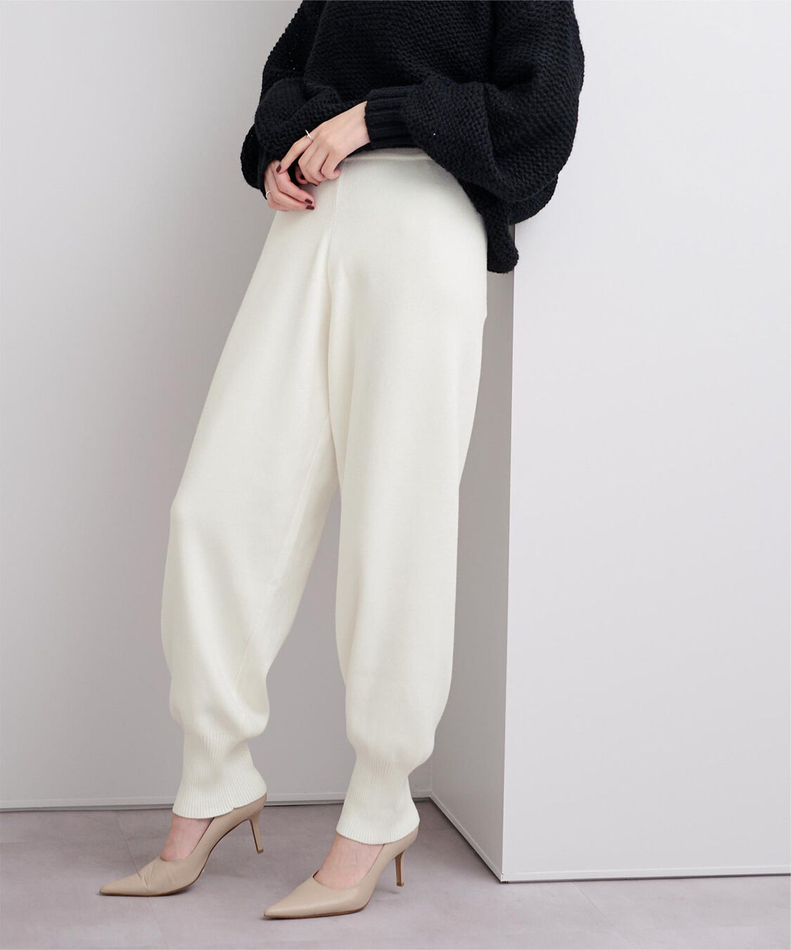 ur's「ニットジョガーパンツ」|スラックス|