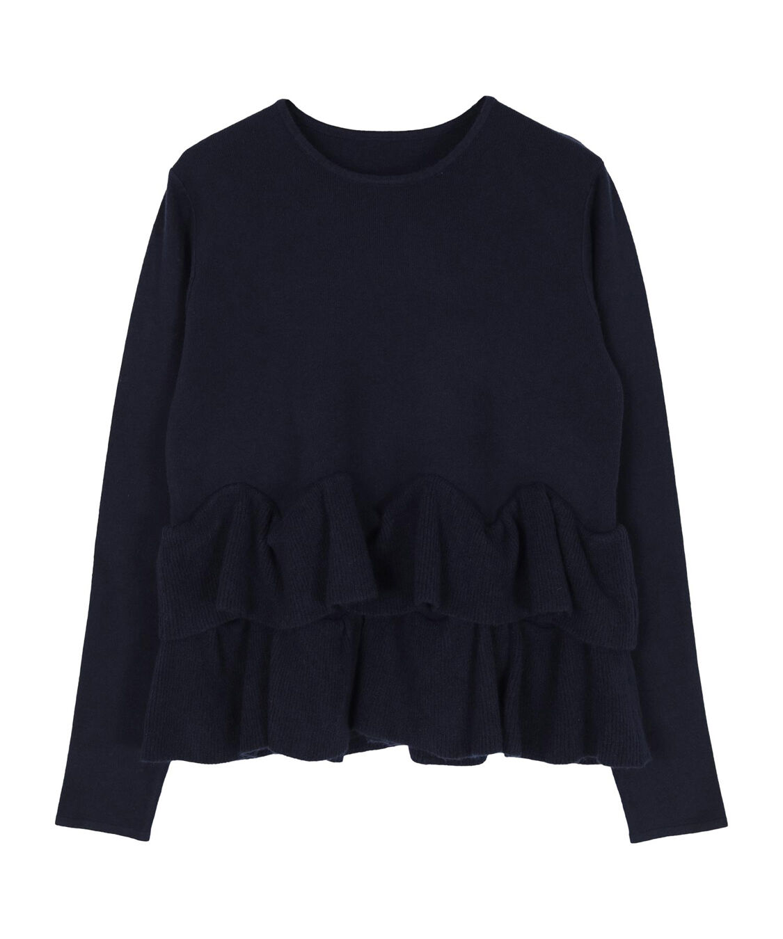 ur's「フリルヘムニット」|ニット・セーター|