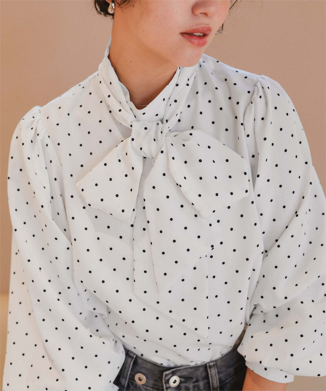 titivate「リボンボウタイブラウス」|シャツ・ブラウス|