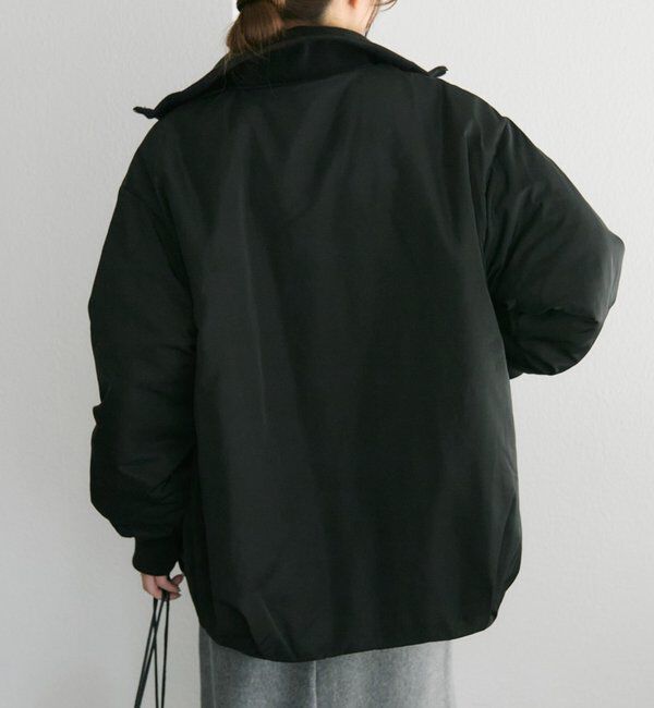  「中わたリブカラーブルゾン」|テーラードジャケット|