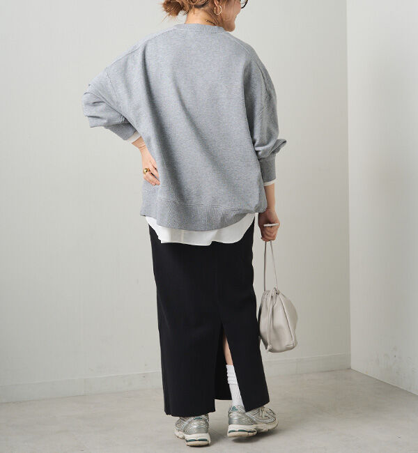  「【Du noir】総針ニットナロースカート」|スカート|