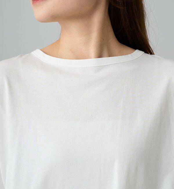  「《リバイバル》【WEB限定/Du noir】バックリボンペプラムTシャツ」|プルオーバー|