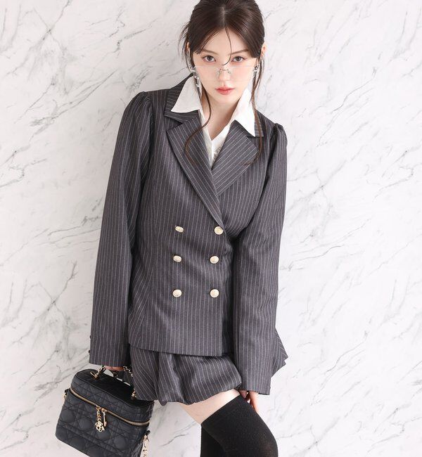  「WEB限定/チャーム付きキルティングバニティバッグ」|ショルダー・メッセンジャー|