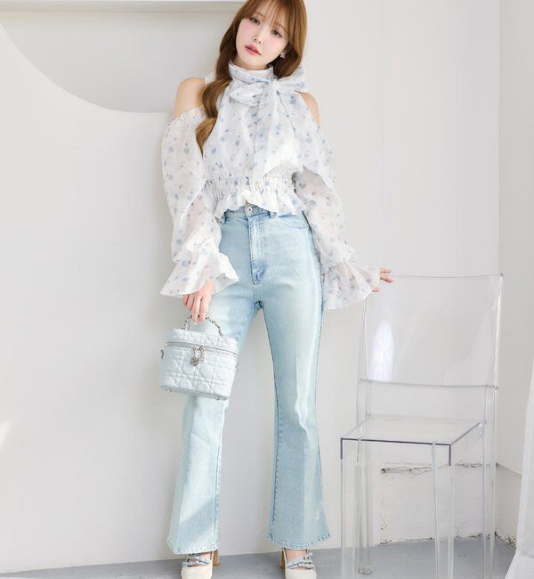  「ボウタイアメスリシアーブラウス」|シャツ・ブラウス|