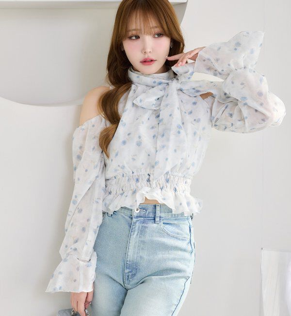  「ボウタイアメスリシアーブラウス」|シャツ・ブラウス|