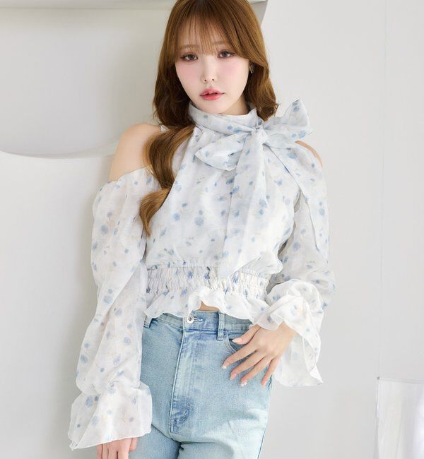  「ボウタイアメスリシアーブラウス」|シャツ・ブラウス|
