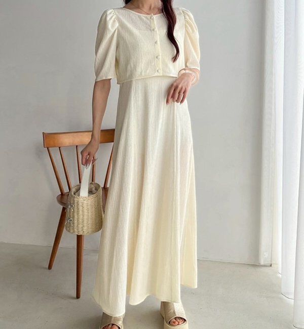  「【リバイバル】しぼしぼマルチセットワンピ」|ワンピース|