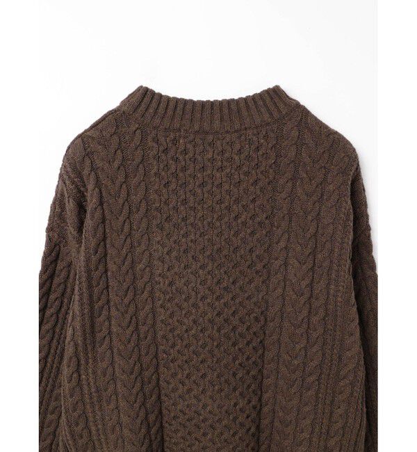 MidiUmi「MidiUmi ケーブルワイドプルオーバー」|ニット・セーター|