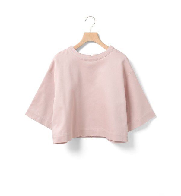 MARMARMAR「MARMARMAR ドリルフロンタブルプルオーバー」|Tシャツ・カットソー|ピンク